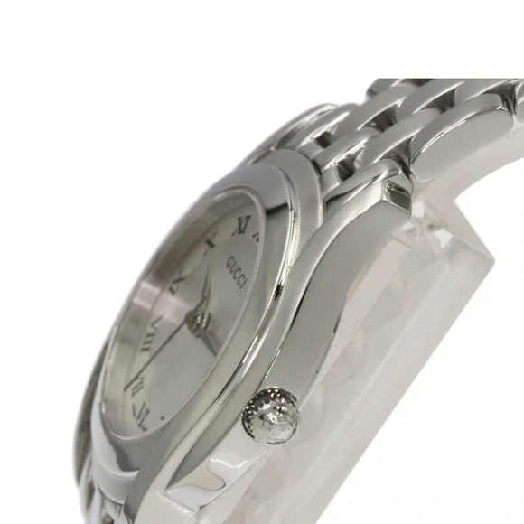 🎁🎁🎁GUCCI 5500L watch stainless steel SS